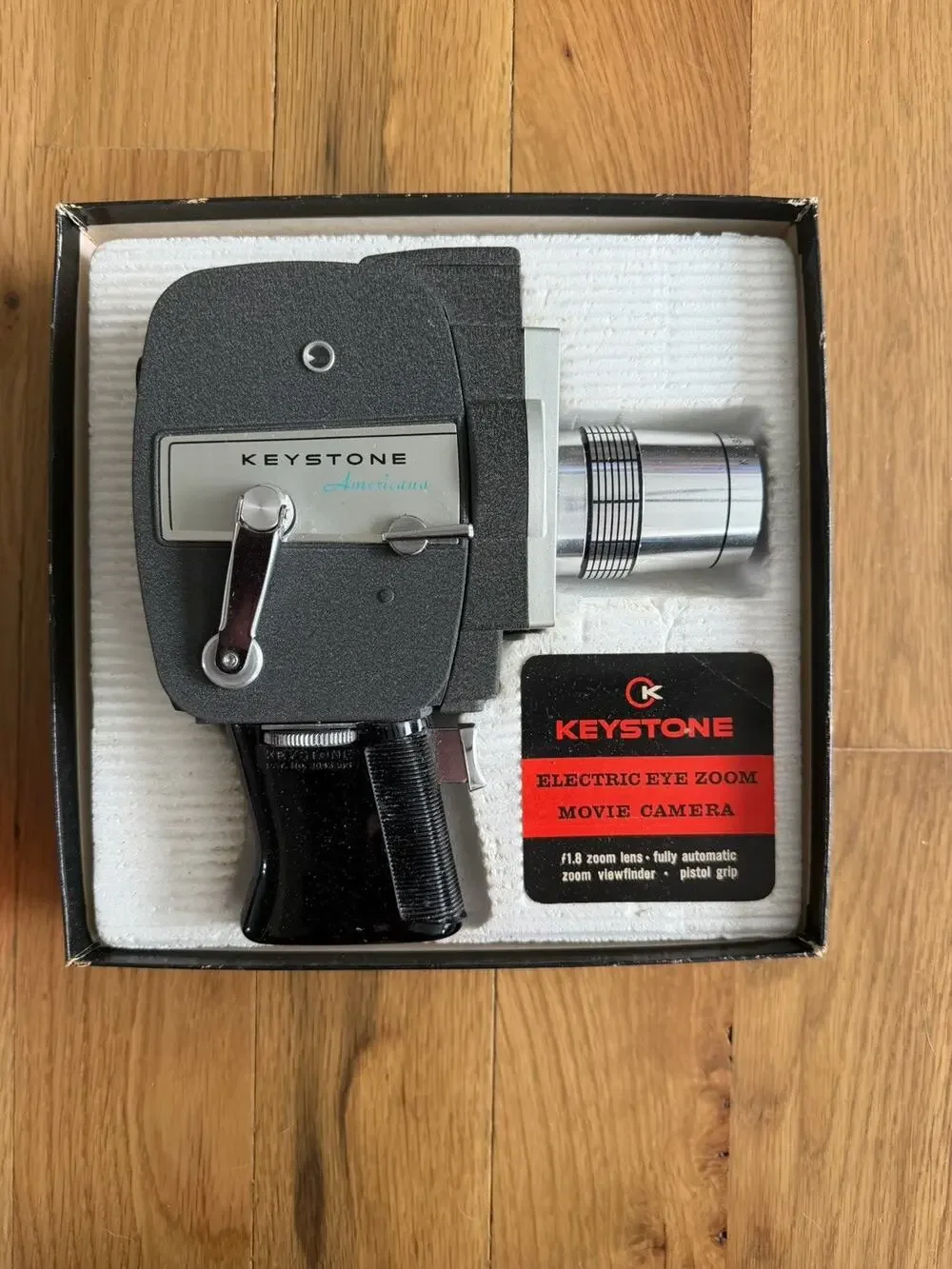 KEYSTONE AMERICANA MODEL K-774 Vintage 8mm Movie Camera - Working And Tested